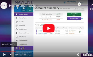 how to email navient