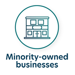 Minority-owned businesses